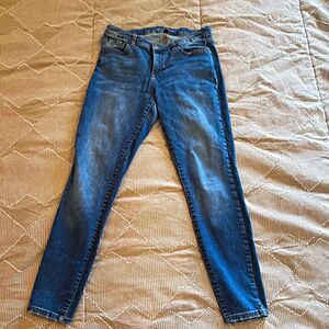 INC Denim Women’s Size 10 Skinny Jeans Blue Medium Wash Denim 5-Pocket